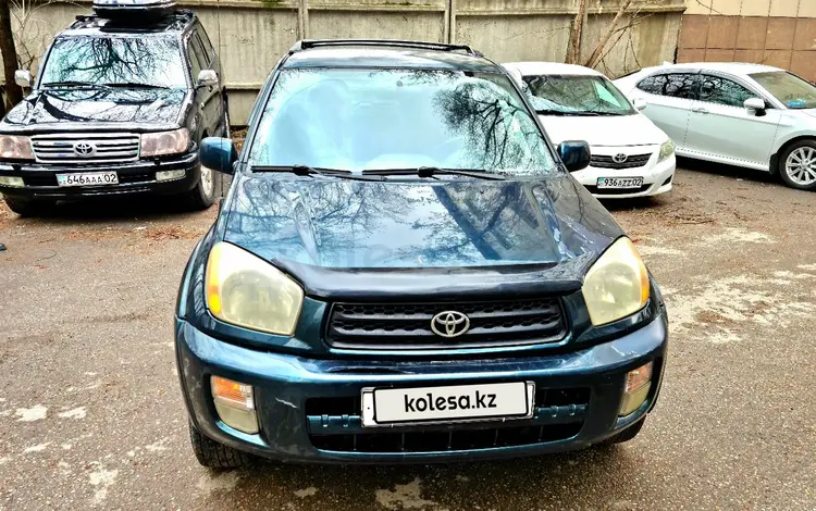 Toyota RAV4 2002 годаүшін3 500 000 тг. в Алматы