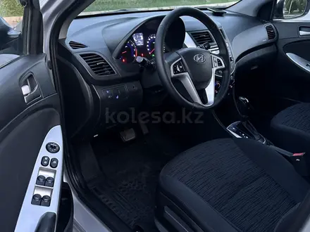 Hyundai Solaris 2014 года за 5 500 000 тг. в Шымкент – фото 29