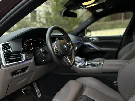 BMW X6 M 2021 года за 75 000 000 тг. в Алматы – фото 23