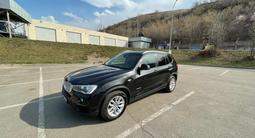 BMW X3 2014 года за 8 500 000 тг. в Алматы