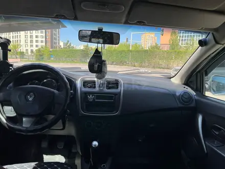 Renault Logan 2014 года за 2 620 000 тг. в Астана – фото 11