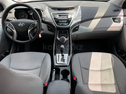 Hyundai Elantra 2013 года за 7 250 000 тг. в Актобе – фото 7