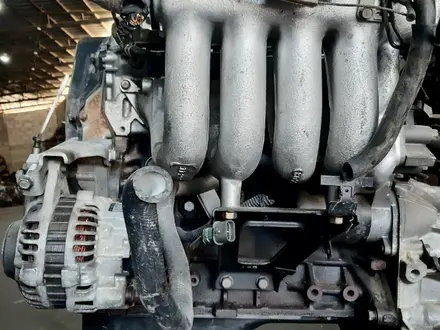 Двигатель на Митсубиси Лансер 4 G 92 объём 1.6 трамблёрный в сборе за 230 000 тг. в Алматы – фото 3