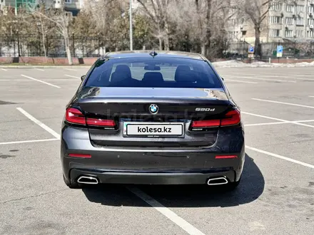 BMW 520 2021 года за 18 000 000 тг. в Алматы – фото 6
