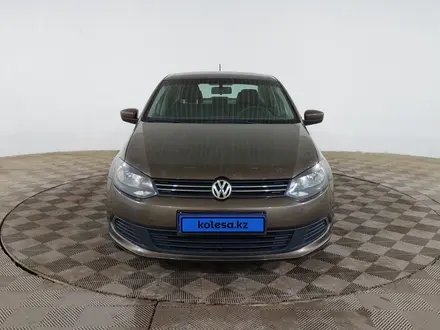 Volkswagen Polo 2015 года за 3 040 000 тг. в Шымкент – фото 2