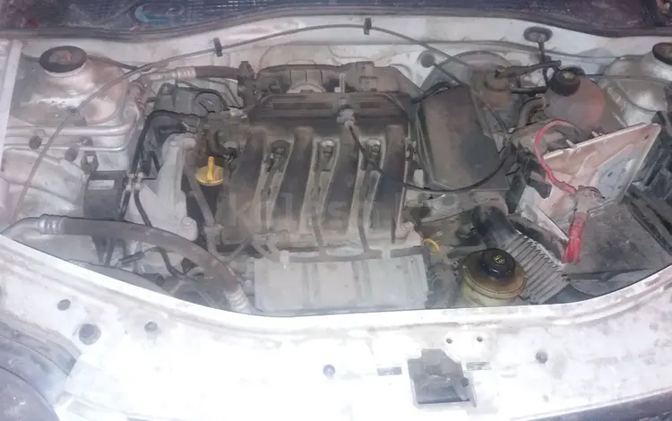 Двигатель на Ларгус Логан 1, 6л оригинал за 100 000 тг. в Костанай