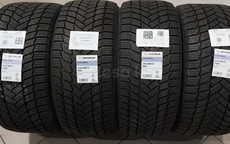245/40/R19 275/35/R19 Michelin X-ICE SNOW Разной ширины за 220 000 тг. в Астана