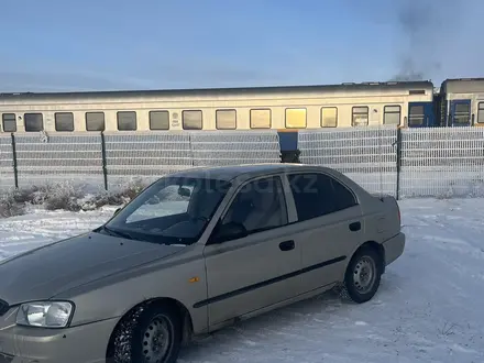 Hyundai Accent 2004 года за 1 450 000 тг. в Актобе – фото 5