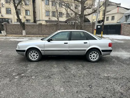 Audi 80 1995 года за 1 530 000 тг. в Тараз – фото 3