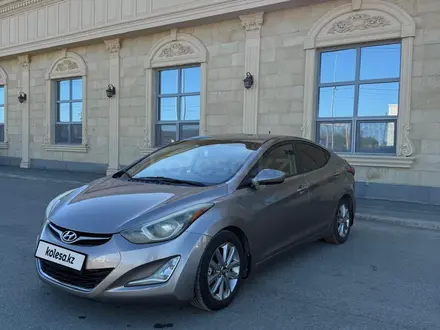 Hyundai Elantra 2014 года за 7 000 000 тг. в Атырау – фото 3