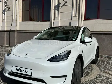 Tesla Model Y 2022 года за 19 900 000 тг. в Алматы – фото 3
