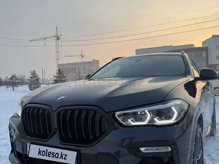 BMW X6 2021 года за 45 000 000 тг. в Астана – фото 7