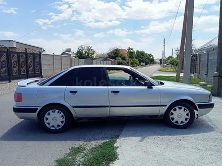 Audi 80 1991 года за 1 000 000 тг. в Тараз – фото 3