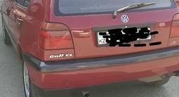 Volkswagen Golf 1994 годаүшін1 600 000 тг. в Тараз – фото 3