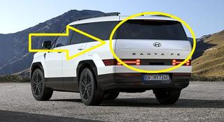 Крышка багажника Hyundai Santa Fe 5 (2024-2025г) 72800P6000 за 1 000 тг. в Алматы