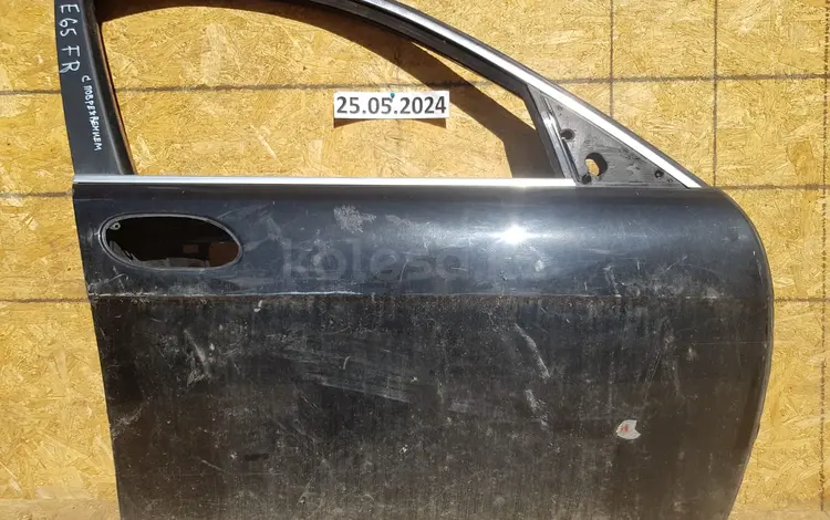 ДВЕРЬ ПЕРЕДНЯЯ ПРАВАЯ (С ПОВРЕЖДЕНИЕМ) (ЧЕРНАЯ) за 10 000 тг. в Алматы