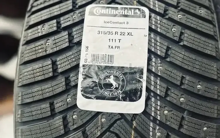 Continental IceContact 3 315/35 R22 за 550 000 тг. в Астана