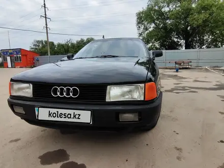 Audi 80 1990 года за 1 400 000 тг. в Алматы – фото 4