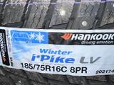 185/75 R16C HANKOOK новые шины зимние шипованные 30000 тенге за колесо за 30 000 тг. в Караганда