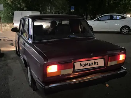 ВАЗ (Lada) 2107 1991 года за 780 000 тг. в Костанай – фото 5