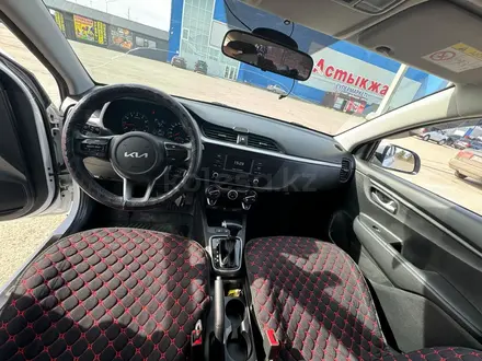 Kia Rio 2022 года за 7 500 000 тг. в Костанай – фото 6