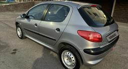 Peugeot 206 2001 года за 1 950 000 тг. в Караганда – фото 3