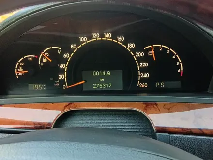 Mercedes-Benz S 320 2001 года за 5 500 000 тг. в Астана – фото 34