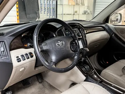 Toyota Highlander Luxe 2002 года за 5 390 000 тг. в Алматы – фото 9