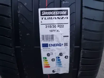 275-35-22 перед и зад 315-30-22 Bridgestone Turanza 6 за 211 250 тг. в Алматы – фото 2