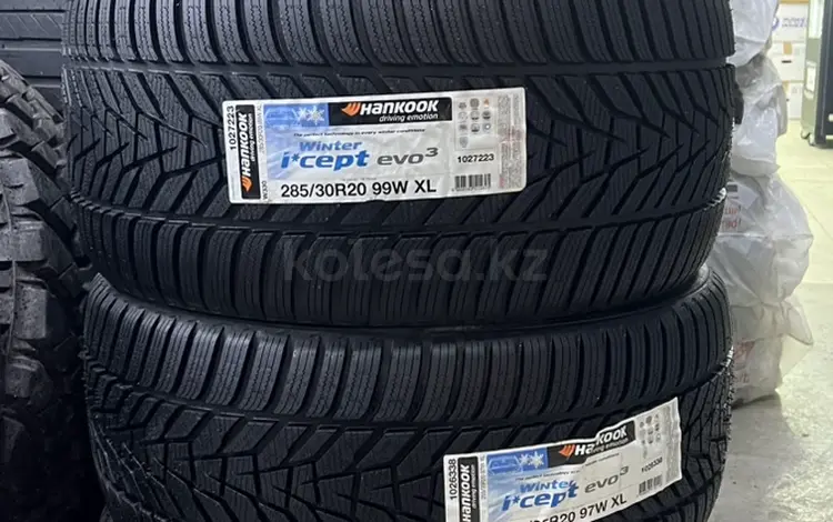 285/30 R20 — 255/35 R20 новый разноразмерный зимний комплект Hankook W330 за 400 000 тг. в Алматы