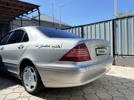 Mercedes-Benz S 430 1999 года за 4 500 000 тг. в Мерке – фото 4