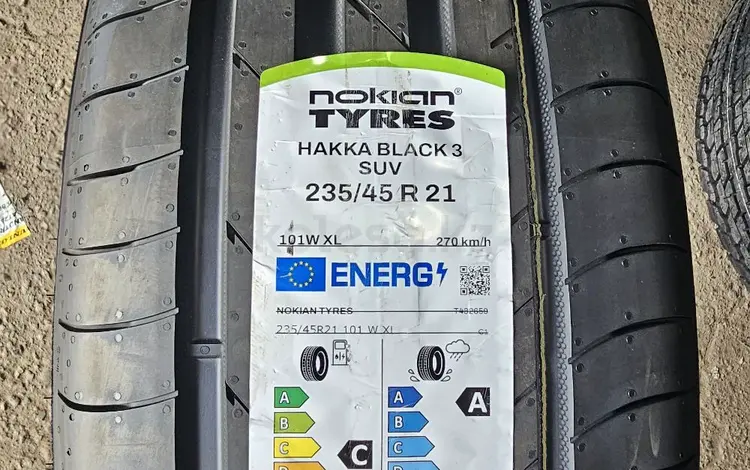235/45 R21 NOKIAN 2026 год финляндия оригинал новые летние за 105 000 тг. в Алматы