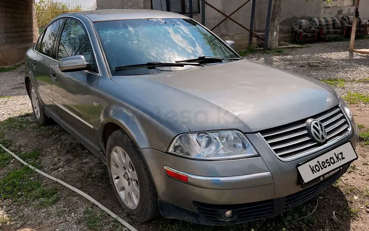 Volkswagen Passat 2002 годаүшін1 900 000 тг. в Тараз