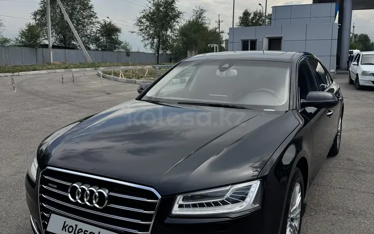 Audi A8 2014 года за 12 300 000 тг. в Алматы