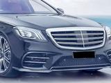 Бампер передний на W222 S450 mercedes, рестайлинг за 445 000 тг. в Астана