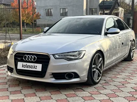 Audi A6 2012 года за 13 000 000 тг. в Алматы – фото 2