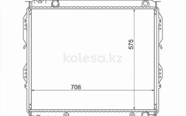 Радиатор охлаждения двигателя за 63 700 тг. в Караганда