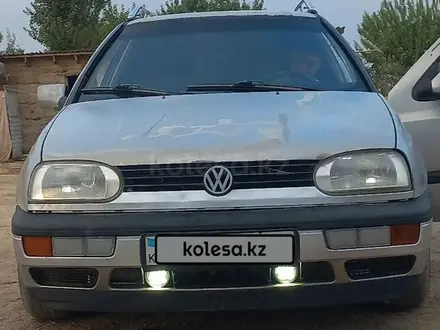 Volkswagen Golf 1994 года за 1 450 000 тг. в Абай (Келесский р-н) – фото 7