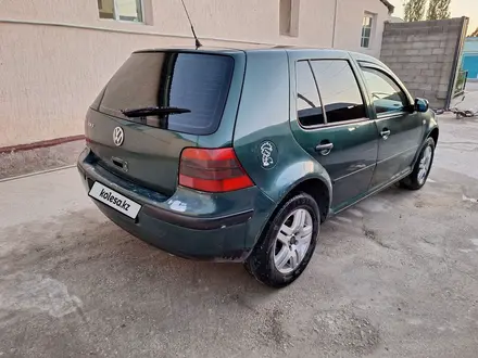 Volkswagen Golf 1999 года за 2 500 000 тг. в Тараз – фото 3