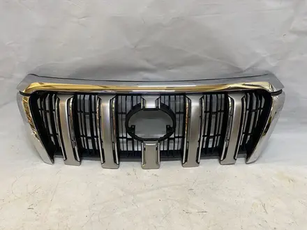 Молдинг капота на Prado хром никель накладка верхняя решетка радиатора за 25 000 тг. в Алматы – фото 6