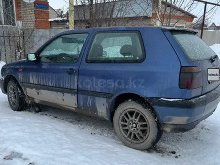 Volkswagen Golf 1994 года за 850 000 тг. в Костанай – фото 3