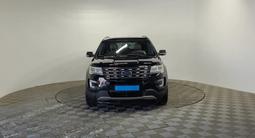 Ford Explorer 2016 года за 9 590 000 тг. в Алматы – фото 2
