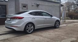 Hyundai Elantra 2018 года за 8 190 000 тг. в Тараз – фото 3