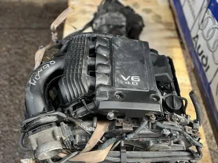 Контрактный двигатель VQ40DE объём 4.0 Nissan Pathfinder, X-terra; за 1 500 000 тг. в Астана – фото 3