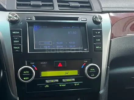 Toyota Camry 2013 года за 6 220 300 тг. в Астана – фото 12
