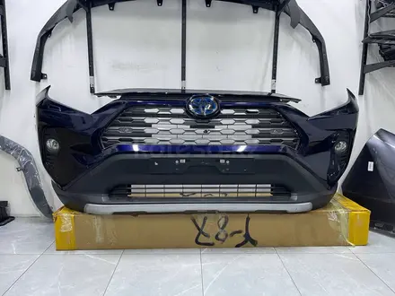 Бампер передний Toyota RAV4 2019-2024 (б’ у) ORIGINAL (в сборе) за 10 000 тг. в Алматы – фото 2