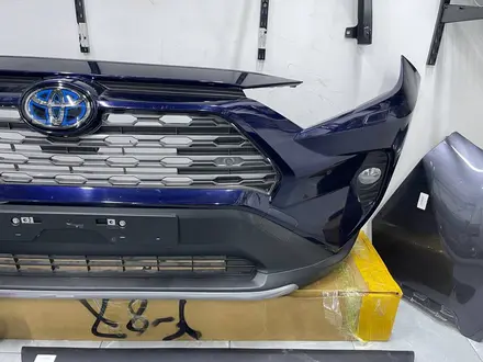 Бампер передний Toyota RAV4 2019-2024 (б’ у) ORIGINAL (в сборе) за 10 000 тг. в Алматы – фото 4