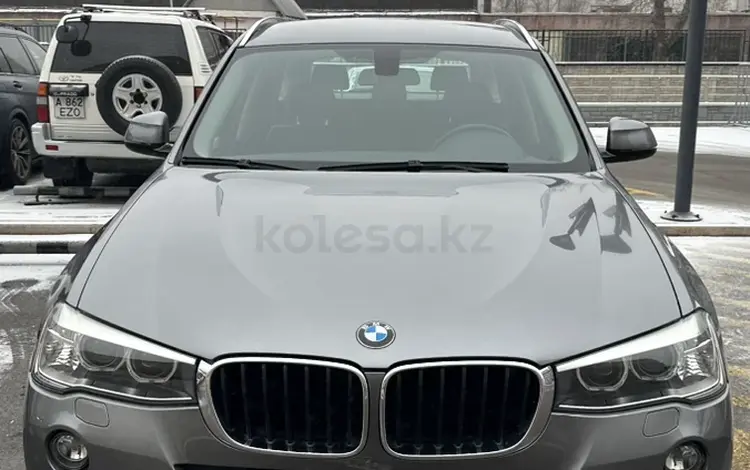 BMW X3 2014 года за 13 500 000 тг. в Алматы