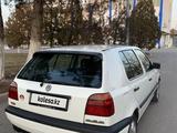 Volkswagen Golf 1993 годаүшін2 150 000 тг. в Тараз – фото 5