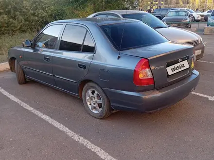 Hyundai Accent 2007 года за 2 150 000 тг. в Астана – фото 3